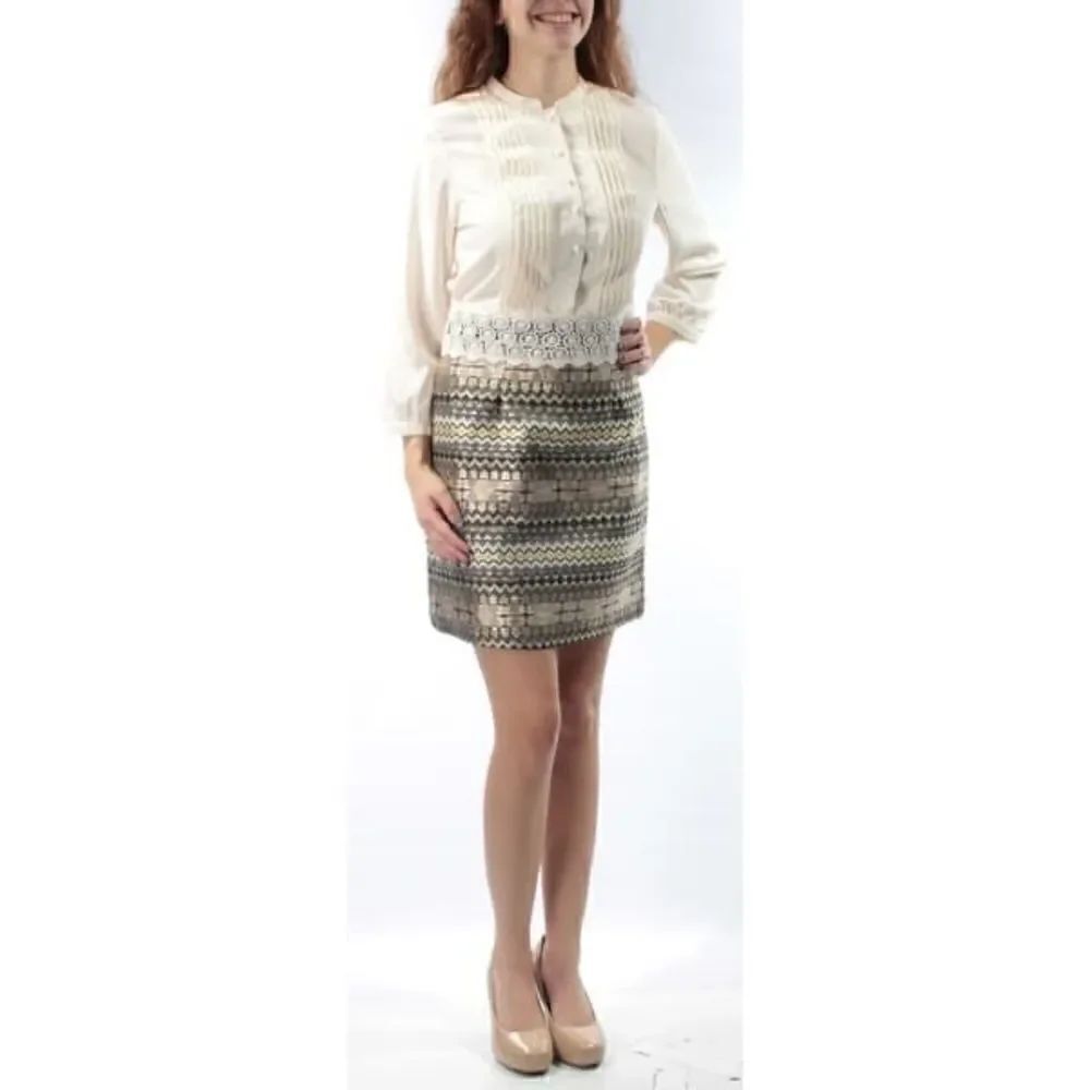 Kensie Ivory (MSRP $119) Above The Knee XL A-Line Party Dress (D1)